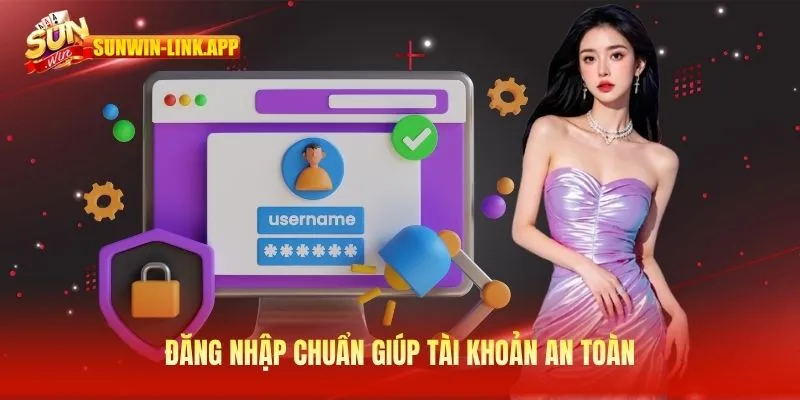 Đăng nhập chuẩn giúp tài khoản an toàn
